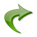 Fleche raccourci icon